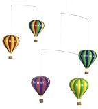 Eigenschaften Authentic Models / Farbenfroh und Wunderschön - Heißluftballon-Mobile - mit Geschenkverpackung