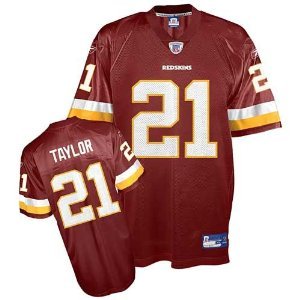 Sean Taylor #21 Red Washington Redskins Reebok NFL Premier All Stitched Replica Jersey - XXXX-LARGE