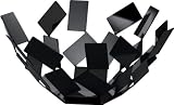Alessi La Stanza Dello Scirocco Fruit Holder in Steel Coloured with Epoxy Resin, Black