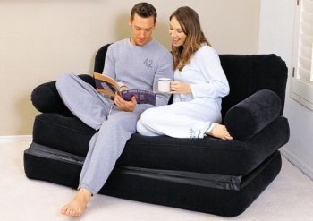 Childrens Toyshop  Third Party New : Comfort Quest double air bed & couch