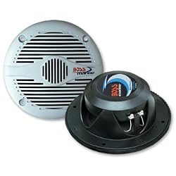 Boss MR60B 6.5-Inch 2-Way Marine Speakers (White)