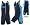 Herren Triathlon Einteiler Ironman Teamline SL Suit NYB8 - S