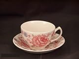 Johnson Bros. Rose Chintz Pink Cups & Saucers