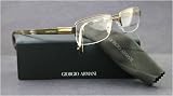 AUTHENTIC GIORGIO ARMANI EYEGLASSES GA 686 5J7 BROWN GA686 OPTICAL RX