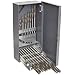 Alvord Polk 127-S-08 High-Speed Steel Chucking Reamer Set, Right Hand Spiral Flute, Uncoated Finish, 21-Piece, 1/16 - 3/8 Inch Sizes in 1/64 Inch Increments