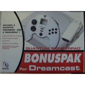 SEGA Dreamcast Controller Quantum Fighterpad Bonuspak by