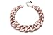 Metallic Stonewashed Choker in Pink