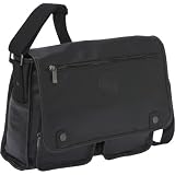 Kenneth Cole Reaction "Dont Settle For Mess" Coated Denim Messenger Bag