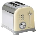 Morphy Richards Accents 44326 Toaster, 2 Slice (Country Cream, Chrome Buttons)