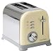 Morphy Richards Accents 44326 Toaster, 2 Slice (Country Cream, Chrome Buttons)