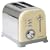 Morphy Richards Accents 44326 Toaster, 2 Slice (Country Cream, Chrome Buttons)