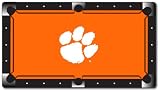 Clemson Tigers College Wool Billiard Table Cloth by Hainsworth