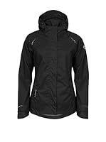 ICEPEAK Chaqueta Impermeable Adora (Negro)