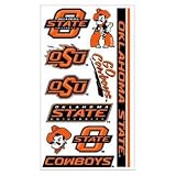 Oklahoma State Cowboys Temporary Tattoos Set (Set of 6 Sheets)