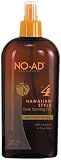 NO-AD Hawaiian Style Dark Tanning Oil, SPF 4, 16 Ounces
