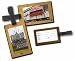 Accessories Upper Deck MLB Executive Collection Luggage Tag Set Chicago Cubs - Wrigley Field Image