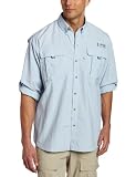 Columbia Men's Bahama II Long Sleeve Shirt, Mirage, Medium