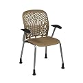 Deluxe Space Flex Visitors Chair Arms and Glides (2 Pack) - Latte