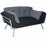 Mali Flex Futon - Coal/ Gray