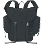 Canvas German Style Alpine Rucksack FULL SIZE - Military Spec - Unisex - Black