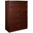 Five Drawer Chest in Mahogany