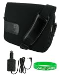 41AKUz0 3hL. SL160  Dell Inspiron Mini 9 Inch 8.9 Inch Netbook Messenger Bag with Car Charger