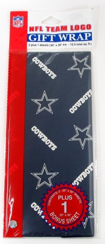 NFL Dallas Cowboys Wrapping Paper