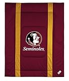 Florida State Seminoles ( University Of ) NCAA Sideline Twin Bed/Bedding Sp ....