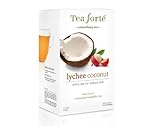 Tea Forté Lychee Coconut White Tea For Radiant Skin, 16-Count