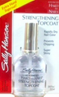 Sally Hansen Advanced Hard As Nails Strengthening Top Coat, 0.45 Fluid Ounce, 2 Ea