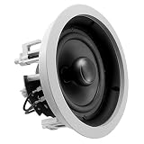 JobSite LSC-6 6.5-Inch In-Ceiling Speakers, White (Pair)