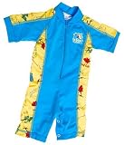 Sun Protective Unisuit - Yellow/Blue: 4/5 T