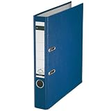 Produkt-Bild: Esselte Leitz 10155035 Qualit&auml;ts-Ordner Plastik 180&deg;, mit Schlitzen, A4, schmal, blau