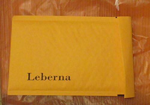 LEBNA BRAND TM from AGY Trading Company 100 Yellow Kraft Paper 6 x 10 inch Bubble Mailer Self Sealing Adhensive Shipping Packing Envelopes