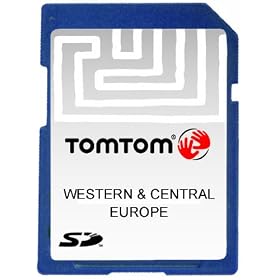 Genuine TomTom Maps of Western/Central Europe IQ Routes v8.30