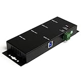 StarTech.com Mountable 4 Port Rugged Industrial SuperSpeed USB 3.0 Hub (ST4300USBM)