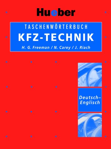Taschenw&ouml;rterbuch KFZ-Technik, Deutsch-Englisch