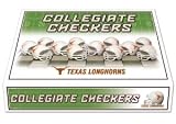 Texas Longhorns Checker Set