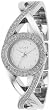 DKNY Women's NY4716 Silver Stainless-Steel Quartz Watch with Silver Dial