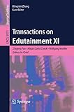 Transactions on edutainment XI
