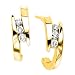 3 Diamond Earrings 1/2 ct. in 14K Yellow Gold