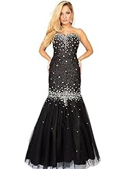 Strapless Mermaid Corset   Waistline Sequined Sweetheart Polyester  Dress