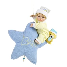 BABY WITH STAR 12in Baby w Star Doll Duck House~Retired by Duck House Dolls