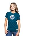 Philadelphia 76ers Women's Fashion Tee: Majestic Select Women's Blue 76 Paramount Tee