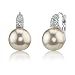 Romantic Dream: Sterling Silver Bridal Style White Pearl CZ...