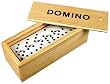 Double 6 Dominoes with Spinners in Wood Box Double 6 Dominoes with Spinners in Wood Box