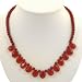 EXP Handmade Red Ruby Quartz Necklace