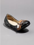 GUESS by Marciano Guamo Ballet Flat, BLACK (8 1/2)