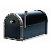 Architectural Mailboxes Coronado Mailbox with Antique Copper Accents, Black