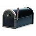 Architectural Mailboxes Coronado Mailbox with Antique Copper Accents, Black